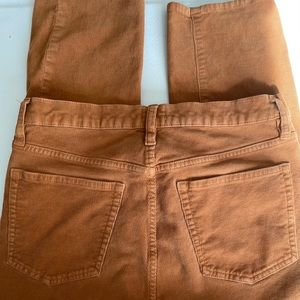 J Crew High Waisted Corduroy Pants